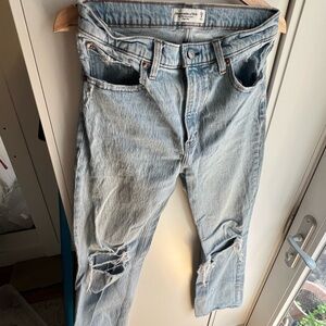 Abercrombie & Fitch Light Blue Denim Jeans